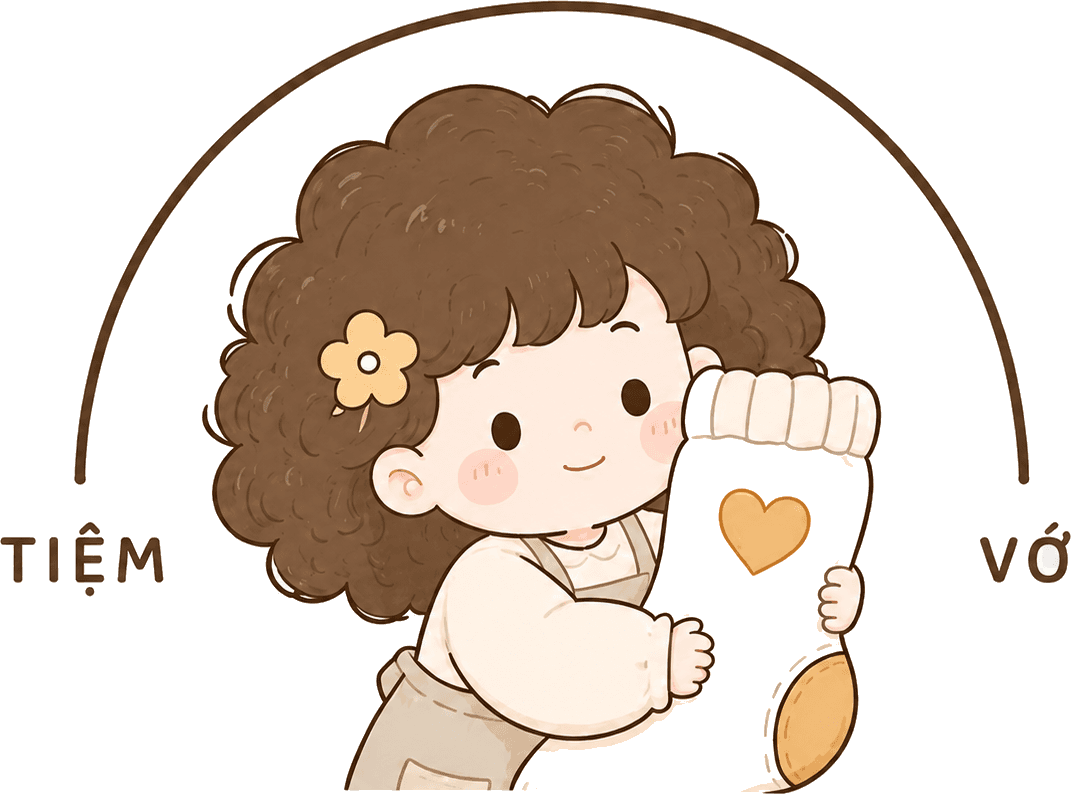 Mascot màu Tiệm vớ Êm